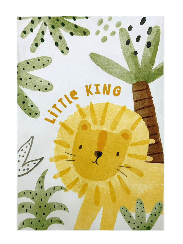 Praktisch Waschbar: Endlich ein Kinderzimmer-Teppich, der Flecken verzeiht! Er ist waschbar und somit ideal, wenn die Kleinen mal kleckern sollten.

