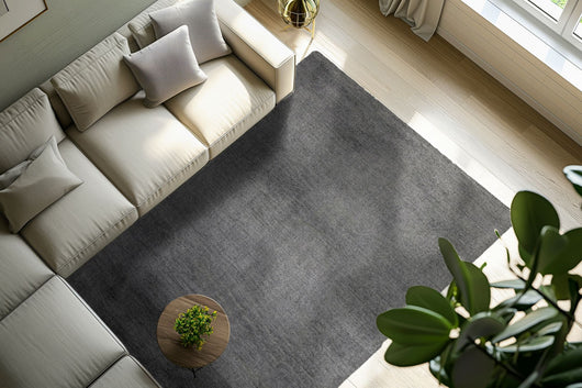 Luxe 525 Polargrau Teppich – SAMTWEICHER Hochflor für luxuriöses Wohngefühl- Product vendor