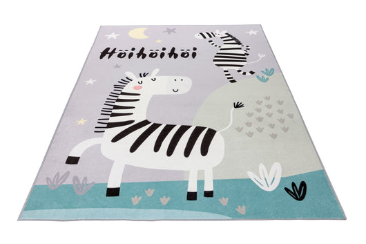 Vegan und Hautfreundlich: Dieser vegane Kinderzimmer Teppich aus 100% Polyester ist die hautfreundliche und hygienische Wahl. Er ist waschbar und bietet als Kurzflor-Variante optimalen Schutz für Ihr Kind.