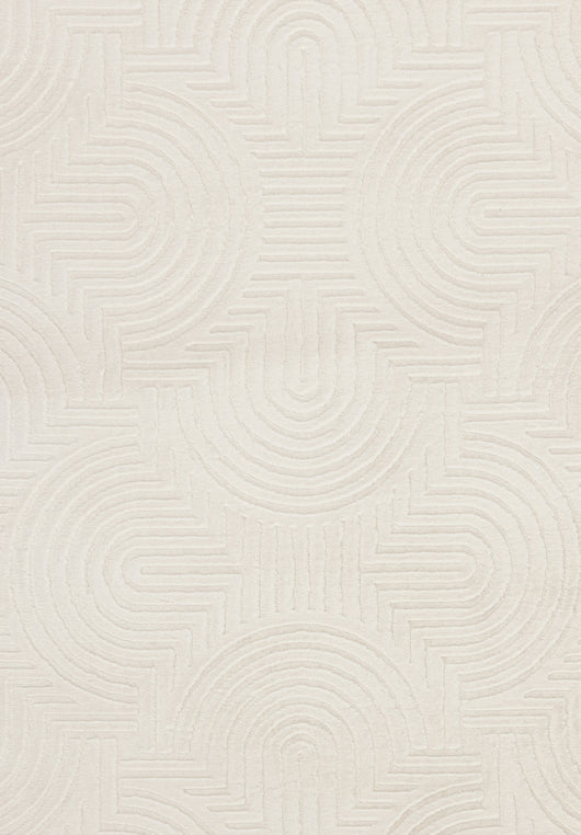 NACHHALTIGER CREME TEPPICH: Gefertigt aus recycelten Materialien (USB-00018561-GRS-2401) und vegan – Ihr Beitrag zu mehr Umweltbewusstsein.