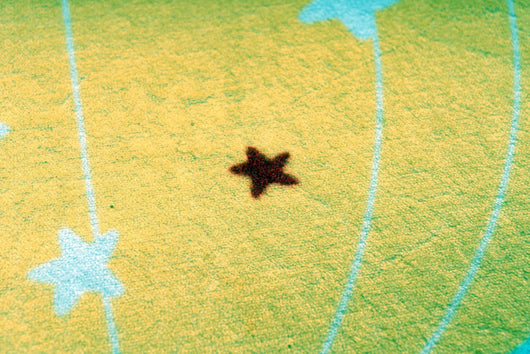 Kinderzimmer Teppich Blau - Moderner Teppich für gemütliche Kinderschlafzimmer

