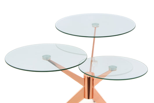 Entdecken Sie unser einzigartiges Beistelltische Design: Der Triplet 110 ist der perfekte Designer Beistelltisch aus Metall und Glas für ein edles Ambiente in Ihrem Zuhause.