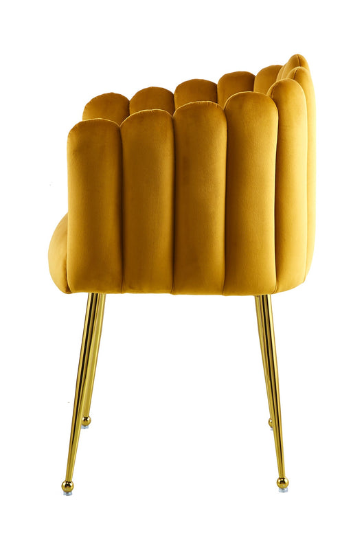 Modernes Design trifft auf Gemütlichkeit: Dieser Esszimmerstuhl hellorange ist die perfekte Ergänzung für Ihr Esszimmer oder Homeoffice.