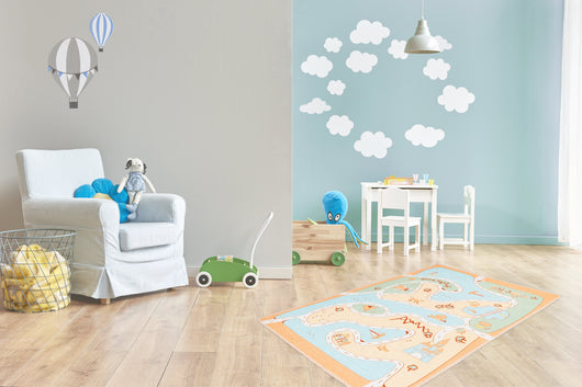 Bambini 200 Multi – Der ideale Kindertisch Teppich für jedes Kinderzimmer- Product vendor