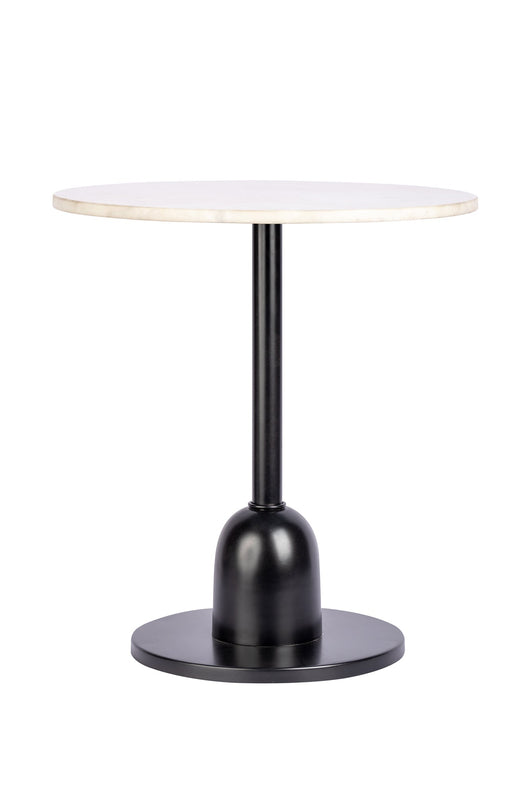 Dieser elegante Beistelltisch mit seiner glatten Marmor-Tischplatte ist die perfekte Wahl für alle, die Wert auf Stil und Ästhetik legen. Die Kombination aus kaltem Eisen und edlem Marmor schafft einen luxuriösen Kontrast.

