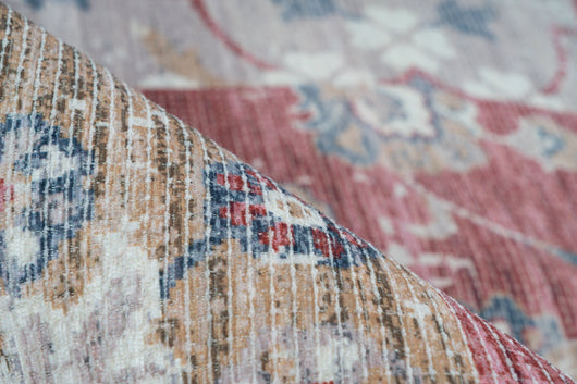 Das geprintete Design dieses Teppichs mit Vintage-Charakter ist das Highlight in jedem Raum.