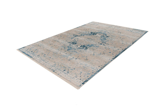 Dilan 225 Blau Teppich - Weicher Kurzflorteppich im Vintage-Look- Product vendor