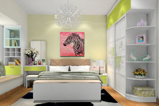 Öl-Wandbild Kalahari 70x70 cm – Einzigartiges Kunstwerk für Ihr Zuhause*- Product vendor