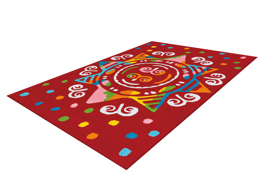 Teppich für Jungen und Mädchen – fröhliches Design fürs Kinderzimmer.