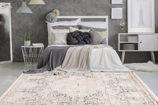 Schlafzimmer Teppiche: Palace 425 Multi / Anthrazit – Vintage-Charme für Ihre Oase- Product vendor