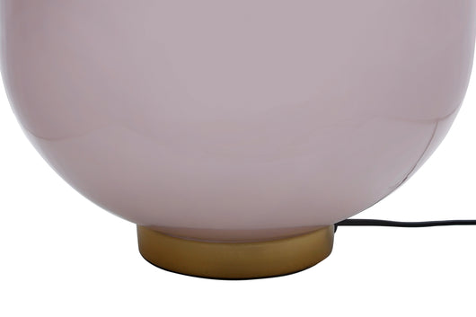 Ein echtes Unikat: Diese teilweise handgefertigte Lampe vereint hochwertige Materialien mit individueller Dekoration. Ein Must-Have für Designliebhaber.