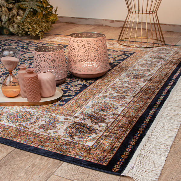 Mon tapis bleu marine Babylon of Obsession*