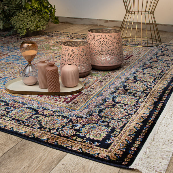 Mon tapis bleu marine Babylon of Obsession*
