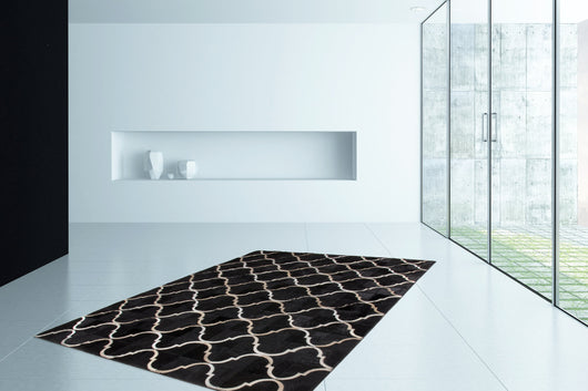 Lavish Schwarz Lederteppich – Einzigartiger Luxus für Ihr Zuhause 310*- Product vendor