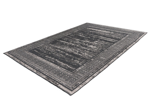 Das schlichte Relief-Design und die spürbare 3D-Struktur verleihen dem Teppich einen besonderen Charme.