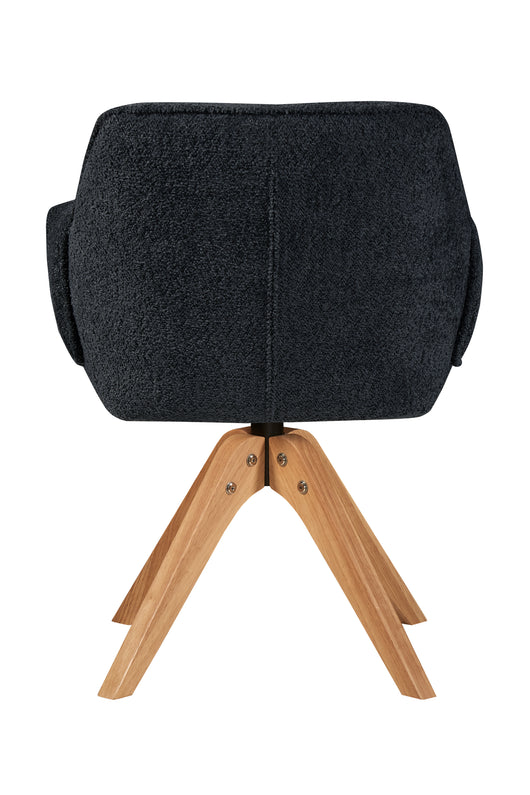 Der moderner Esszimmer-Stuhl aus Polyester, Eisen und Buchenholz verbindet hochwertige Materialien mit stilvollem Design. Er ist langlebig, elegant und damit ideal für moderne Wohnkonzepte geeignet.