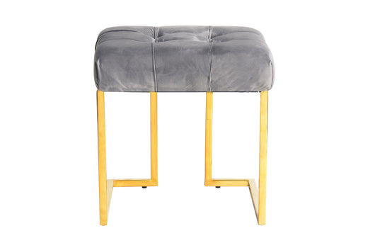 Grauer Hocker für skandinavisches Design: Der Hocker Rare 100 Grau passt perfekt zu einem minimalistischen oder nordischen Einrichtungsstil.