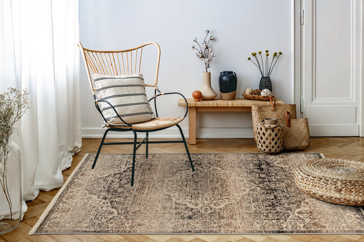 Charin Teppich Beige – Elegantes orientalisches Design für Ihr Zuhause 725*- Product vendor