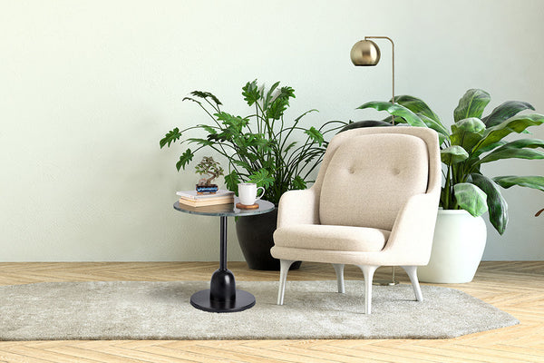 Industrial Beistelltisch mit Marmorplatte: Der Gordon 125 Grün überzeugt durch robuste Verarbeitung und einzigartiges Design. Ein Blickfang für Ihr Zuhause.