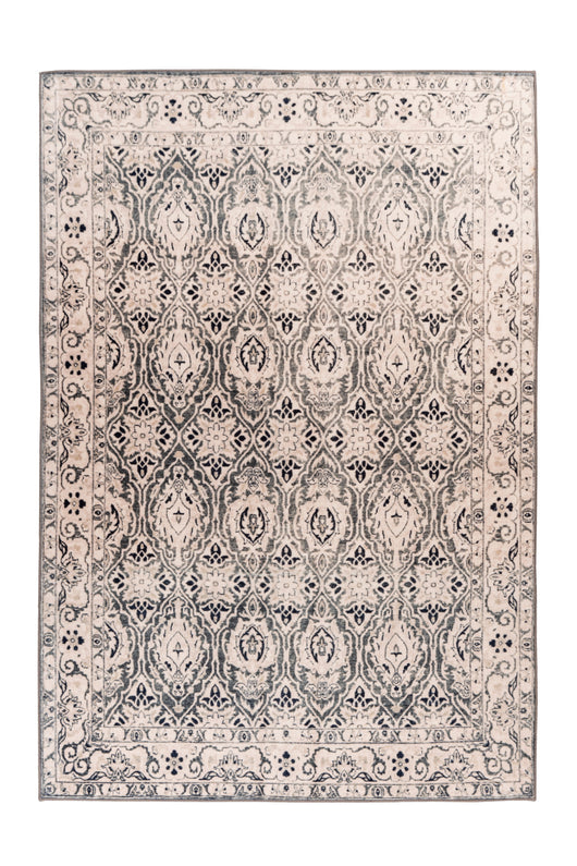 Strapazierfähiger Teppich in Beige für das Wohnzimmer: Dieser moderne Teppich ist nicht nur optisch ansprechend, sondern auch besonders robust und fusselfrei – perfekt für den täglichen Gebrauch.