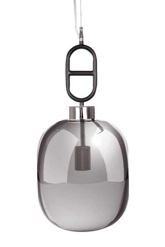 Stylische Deckenlampe Schlafzimmer mit minimalistischem Design: Die Calai I kombiniert modernes Glas mit einer Metall-Halterung und passt perfekt zu jeder Einrichtung.