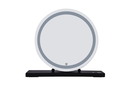 Kompakte Tiefe: Mit nur 10 cm Tiefe benötigt der Spiegel wenig Platz auf Ihrer Kommode oder Ihrem Frisiertisch.

