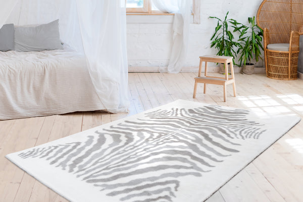 Rabbit Animal Teppich – Grau/Weiß – Hochflor Kuschelteppich – Arte Espina 425- Product vendor