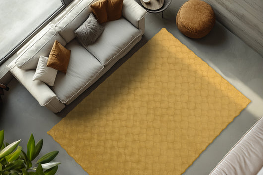 Hohes Gewicht für Stabilität: Mit einem Gewicht von ca. 1850 g/m 
2
  liegt der Teppich besonders stabil und rutschfest am Boden.