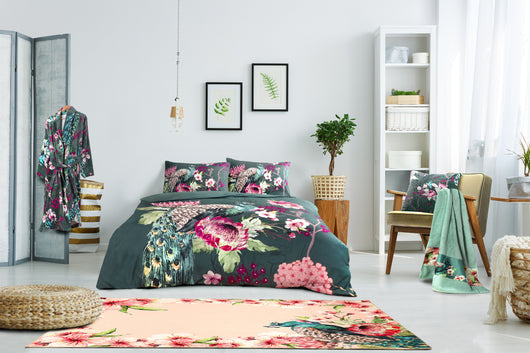 Der perfekte Bodenbelag: Unser Teppich Wohnzimmer modern in Multi/Creme ist ideal für viel genutzte Bereiche und Fußbodenheizung.