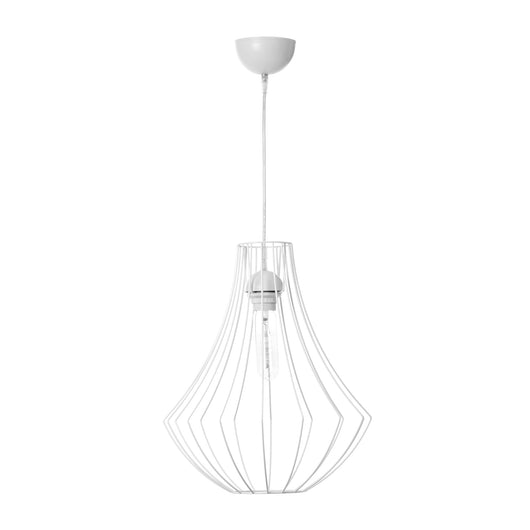 Ein harmonisches Gesamtbild: Die minimalistische Deckenlampe im industriellen Stil passt perfekt in jedes Zuhause.