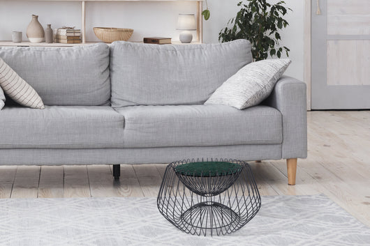 Beistelltisch Lana 125 Gold / Schwarz – Elegante Dekoration für jedes Zuhause*- Product vendor
