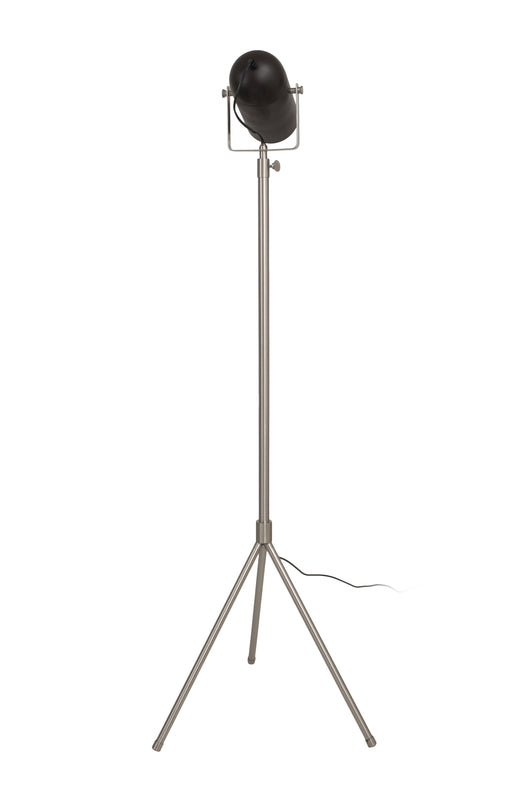 Die Stehlampe Modern Celeste 425: Ein bescheidener, aber bestimmter Hingucker in Schwarz und Silber.