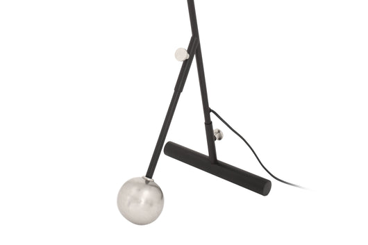 Celeste 225 Tischlampe - Modernes Industrial-Design in Schwarz/Silber- Product vendor
