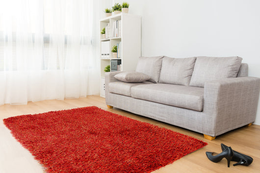 Verleihen Sie Ihrem Zuhause mit diesem Teppich Orange Modern einen lebendigen Farbakzent. Perfekt für ein stilvolles Ambiente!