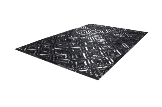 Lederteppich Spark Grau / Silber – Eleganter Teppich für Ihr Zuhause 110* (Kopya)- Product vendor
