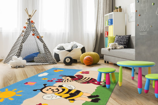 Fröhliche Kinderteppiche für Jungen & Mädchen: Schaffen Sie eine liebevolle Umgebung, die zum Toben und Entdecken einlädt. Dieser Joy 4091 ist ein Must-have für jedes Kinderzimmer und bringt Freude in den Alltag.