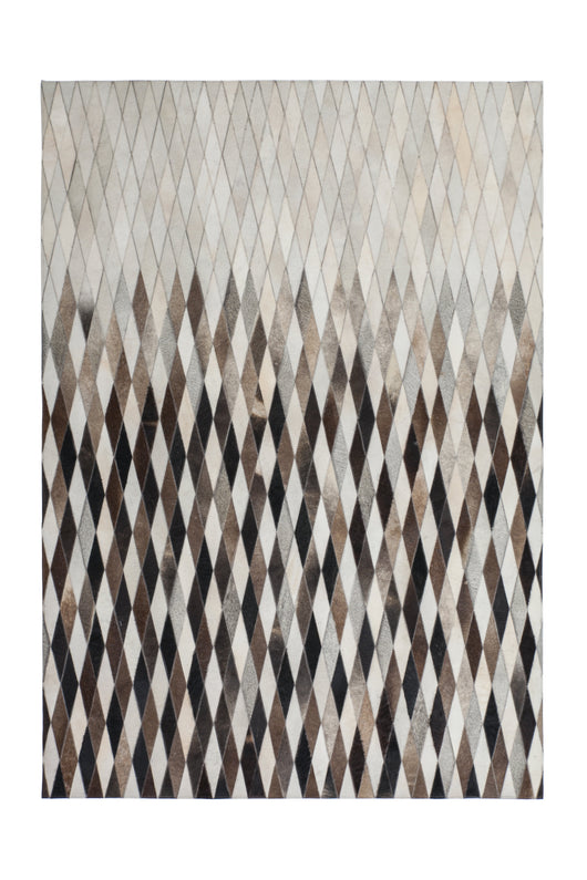 Lederteppich Lavish  Grau – Handgefertigtes Unikat 510*- Product vendor
