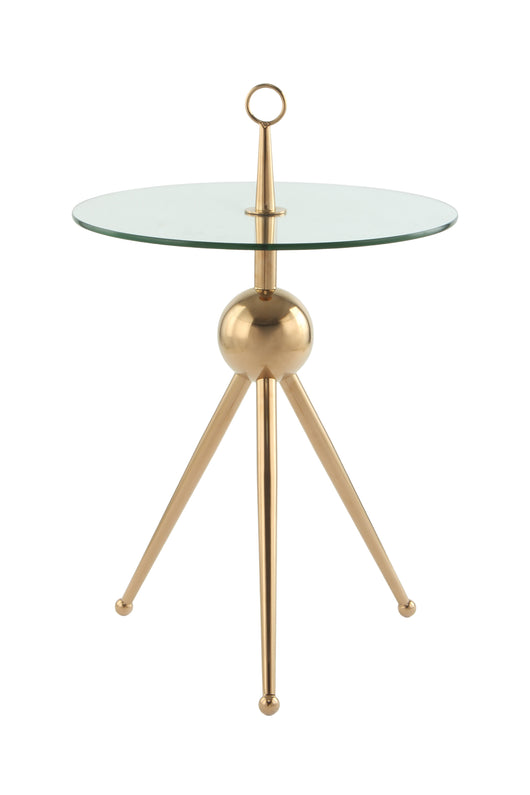 Der runde Glastisch "Ontario 325" ist ein Symbol für Luxus und Eleganz. Die Kombination aus klarem Glas und dem glänzenden Roségold-Gestell schafft eine luxuriöse Atmosphäre, die Ihre Räume verzaubert.

