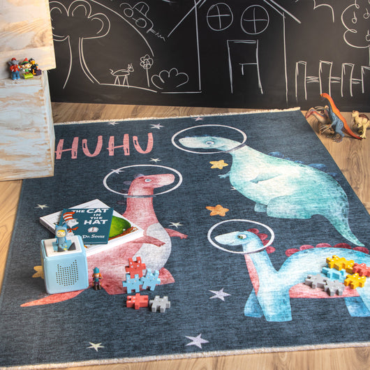 Kinderteppich My Greta – Nachhaltig, Waschbar &amp; Mit Fransen für das Kinderzimmer 617- Product vendor