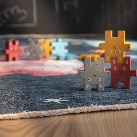 Kinderteppich My Greta – Nachhaltig, Waschbar &amp; Mit Fransen für das Kinderzimmer 617- Product vendor