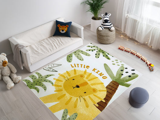 Ideal für das Kinderzimmer: Dieser Teppich ist superweich und schont kleine Krabbelknie, was ihn zum perfekten Bodenbelag für das Kinderzimmer macht.

