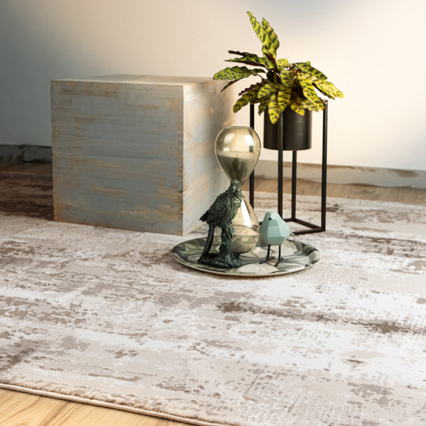 Mon tapis Phoenix Taupe – Tapis robuste pour chaque maison 124*