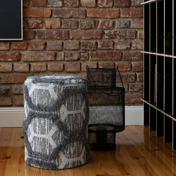 Mon Pouf Nomade - Gris 111*
