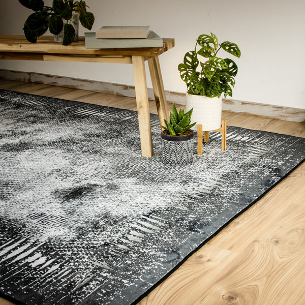 Mon tapis gris Tampa – Tapis moderne pour votre maison 132*
